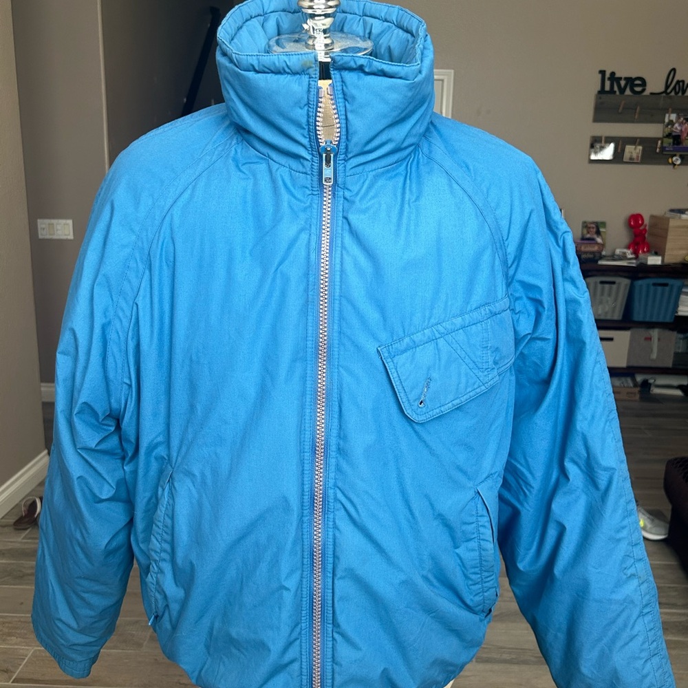 Members Only Blue Ski Puffer Jacket